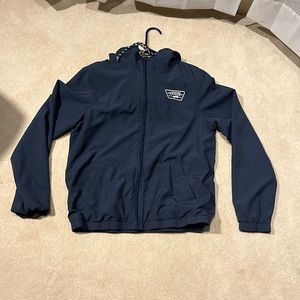 vans zip up windbreaker